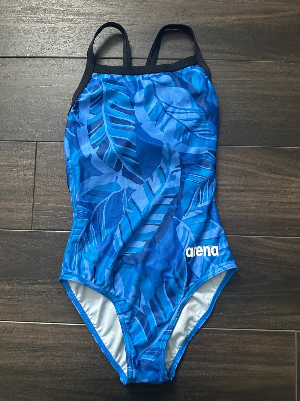 Arena One Piece Swimsuit Tropicals Challenge Back - Size 24